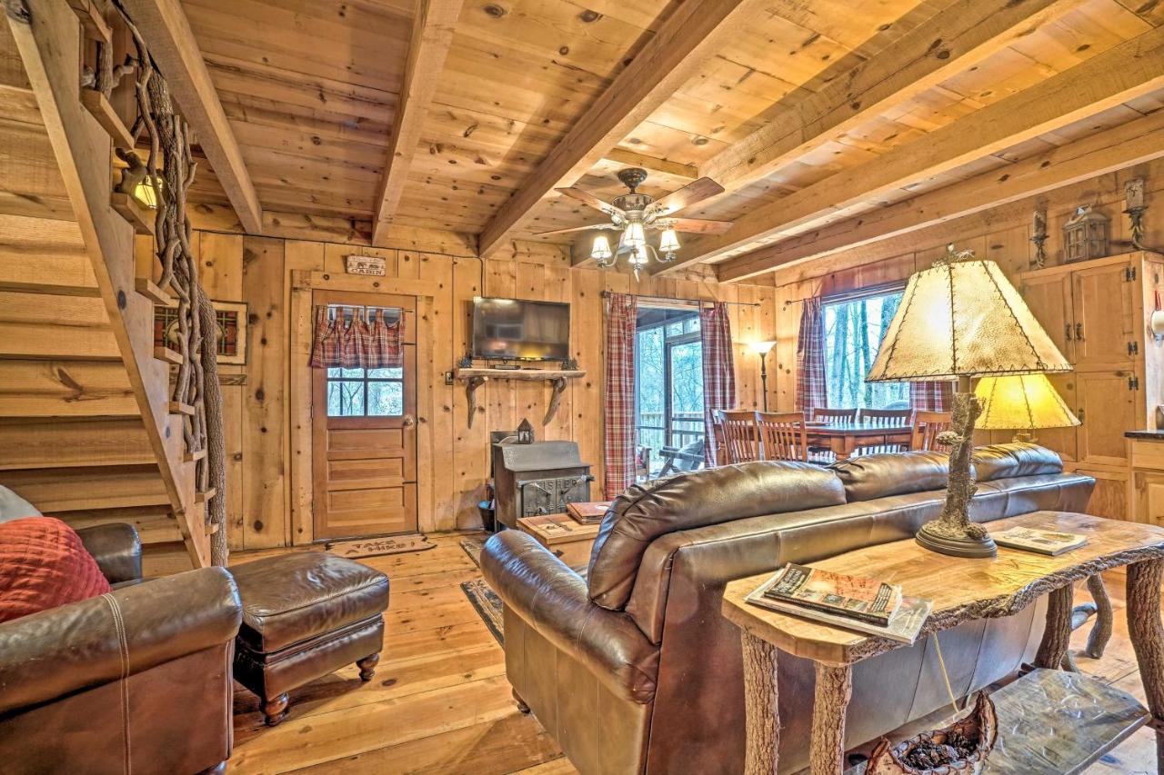 Helen Area Rustic Retreat About 5 Miles To Main Street Villa Sautee Nacoochee Eksteriør bilde